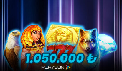 Playson Slotlarından 1.050.000 TL Nakit Ödül  