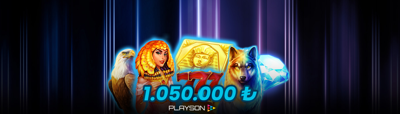 Playson Slotlarından 1.050.000 TL Nakit Ödül  